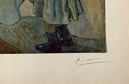 Pablo Picasso, Original Hand-signed Lithograph with COA & Appraisal of $3,500 - Picture 4 of 12