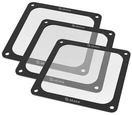 Filtre En Maille Nylon Magnétique, 120Mm 3 Paquet - GRM12-M01-BKT3