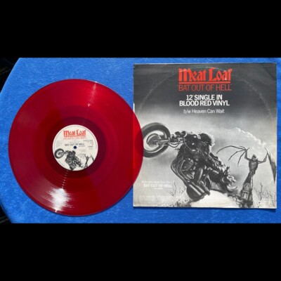 MEAT LOAF - Bat Out Of Hell ( 12'' Single Blood Red Vinyl 1978 EPC12 7018 UKP&P )