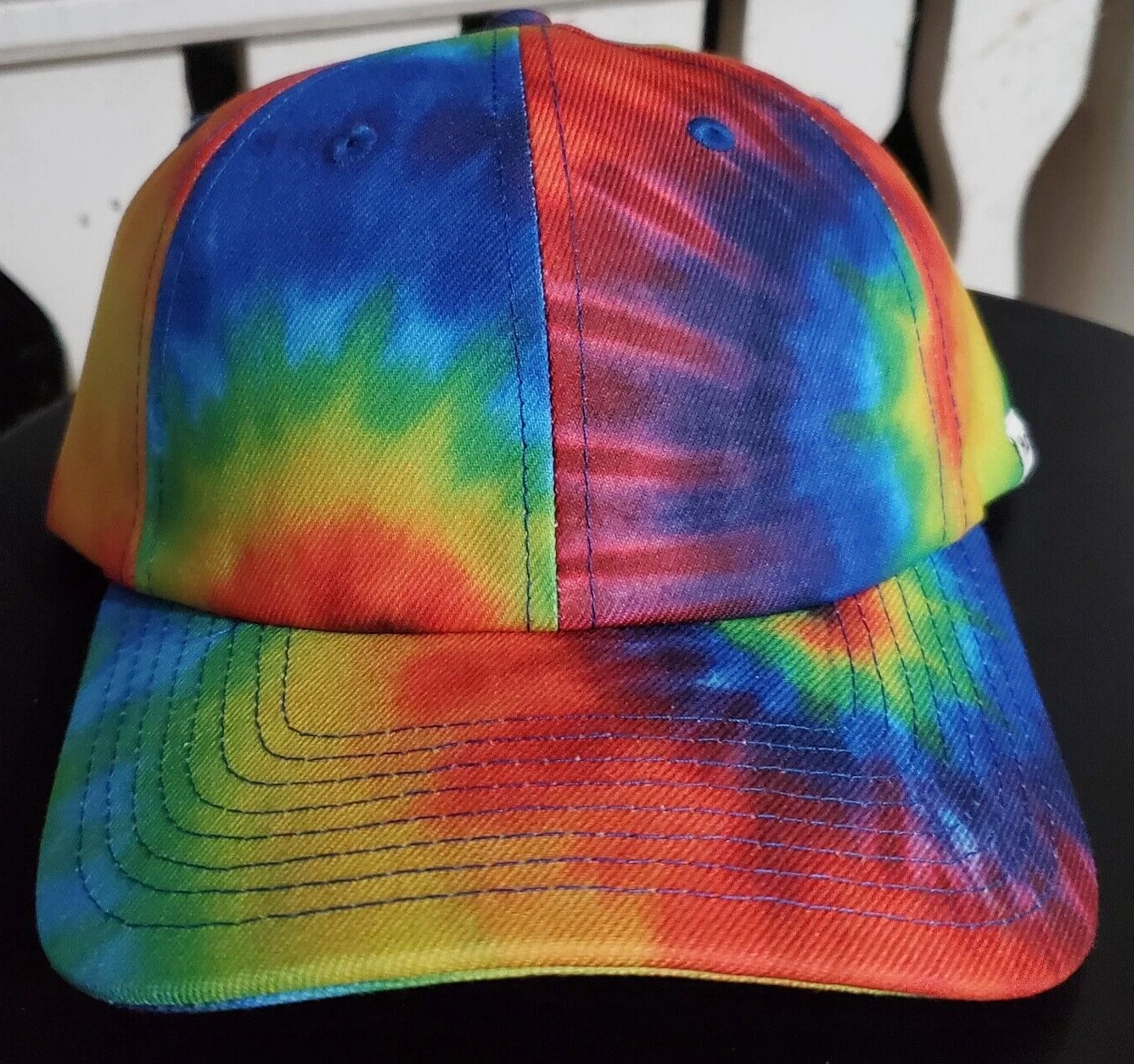 Hurley Women's Pride Tie Dye Hat Cap - Bright Crimson Snapback