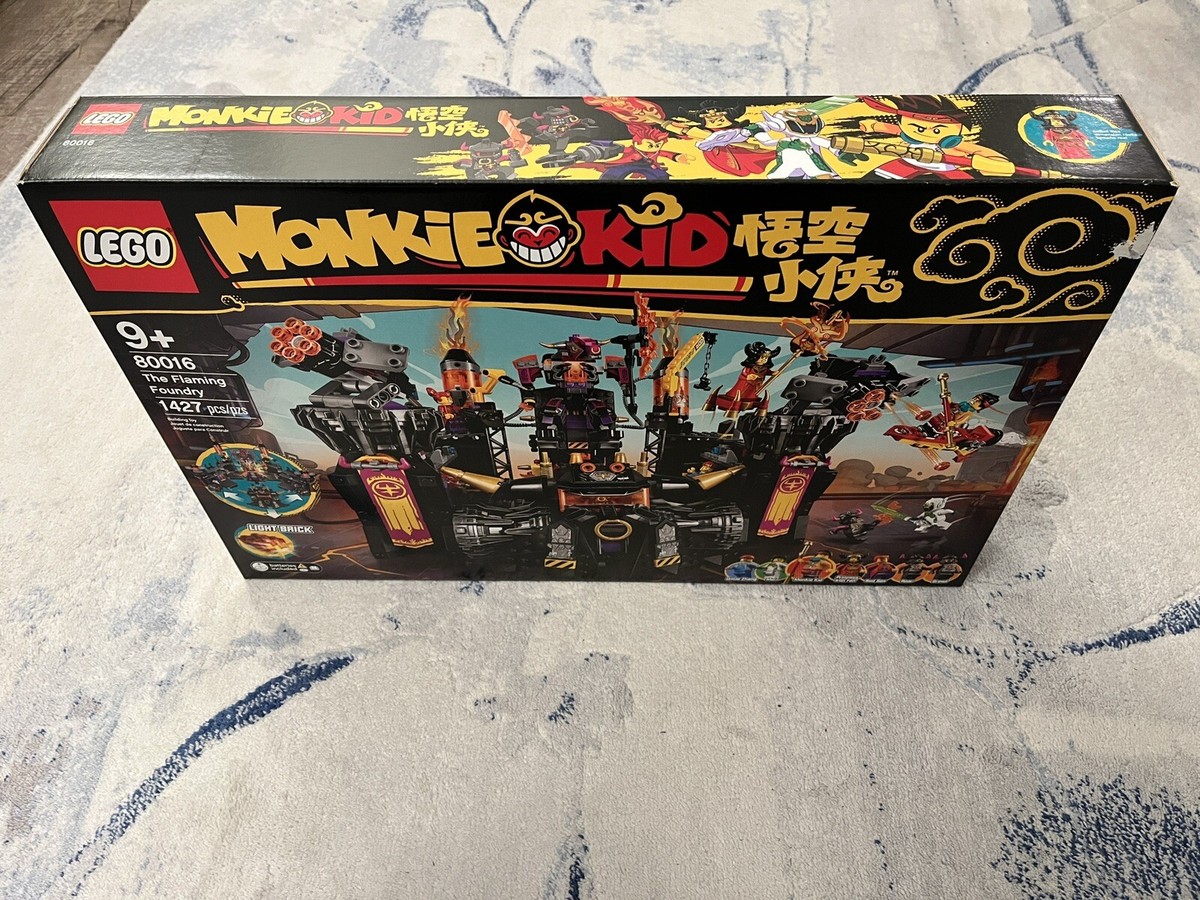 LEGO Monkie Kid The Flaming Foundry (80016) New & Sealed | eBay