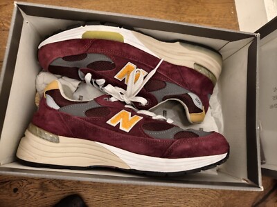 New Balance 992 Made In USA Burgundy Uk UK