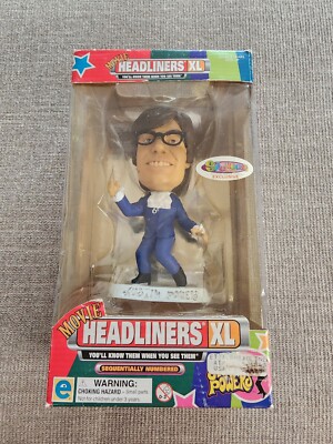 1999 Austin Powers Movie Headliners XL Spencer's Gifts Exclusive NIB 986 of 10k