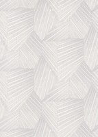 Elle Decoration Vliestapete 3D Dreiecke Grau Weiß Glitzer 10152-31 (3,00€/1Qm)