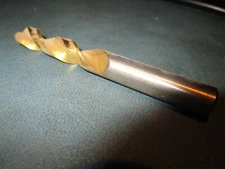 23/64" Cobalt 135° Split Point Parabolic TiN Finish Screw Machine Drill