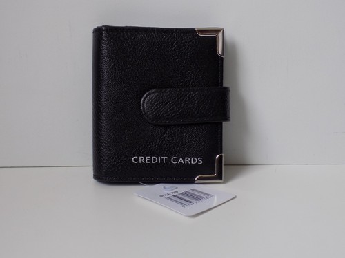 credit card holder with snap closure
