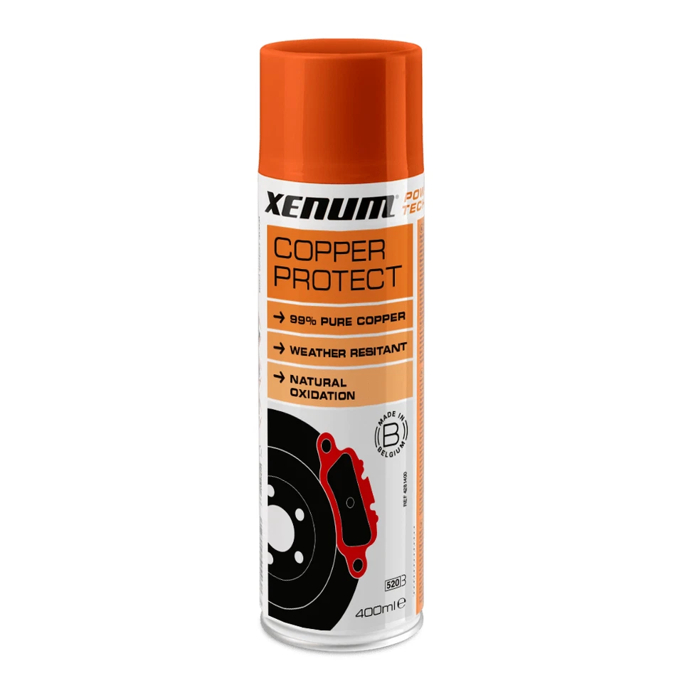 XENUM - COPPER PROTECT - Spray Revêtement Cuivre 99% - 400ml