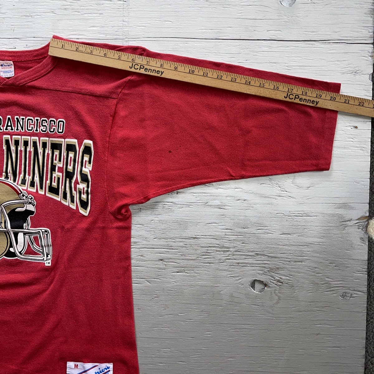 Vintage 80s San Francisco 49ers Champion Shirt Medium M - Single