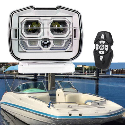 LED Fernbedienung Suchscheinwerfer Wireless Spotlight Marine Boot Auto Off Road