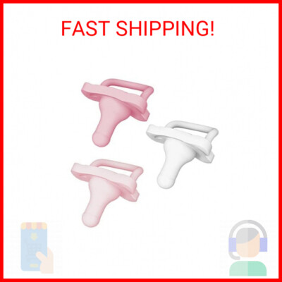 Dr. Brown's HappyPaci 100% Silicone Baby Pacifier, Contoured One-Piece Design, W