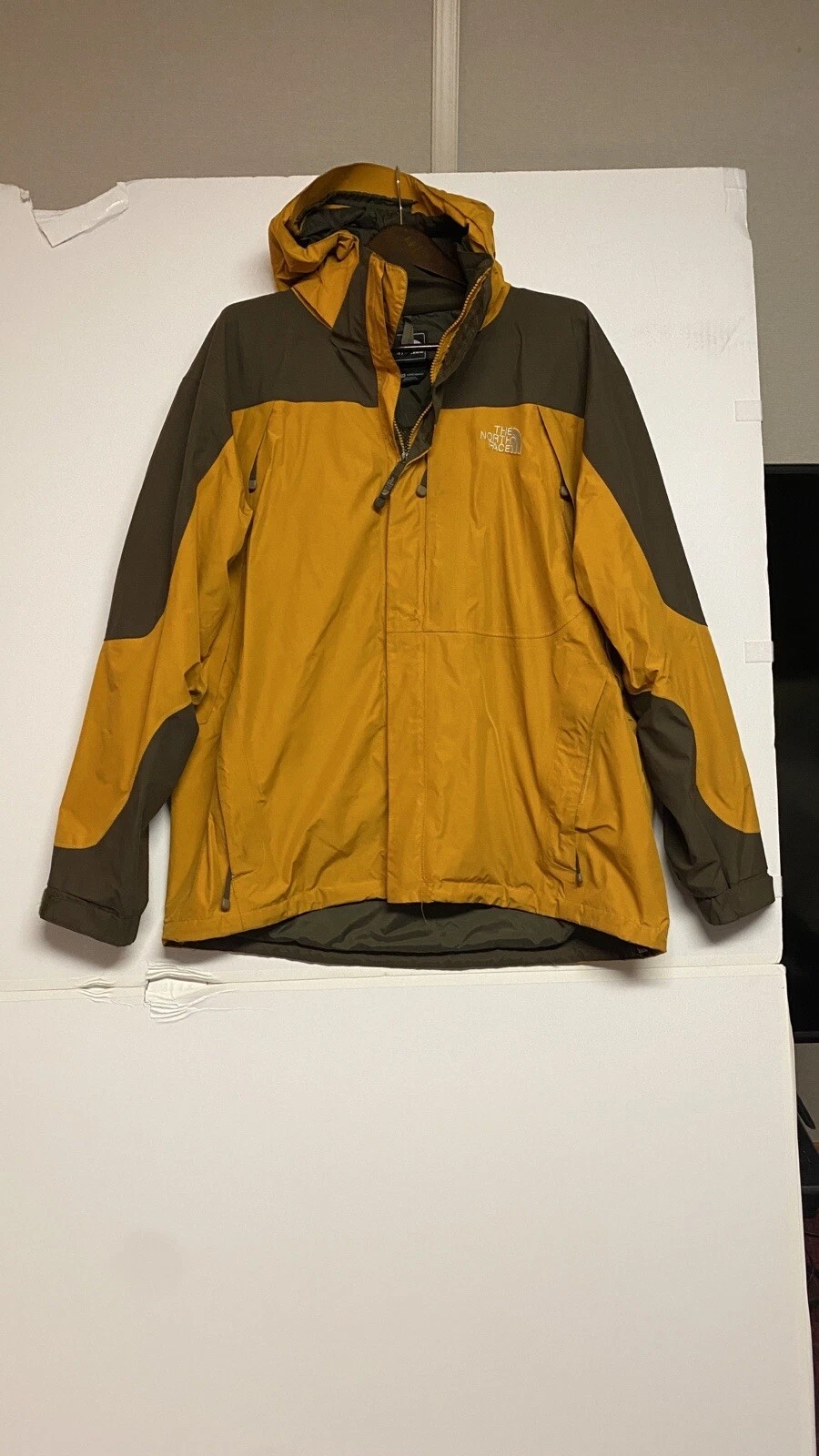 UNDERCOVER Giacca da montagna The North Face Summit Series Goretex XCR giallo grigio uomo XL