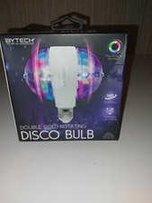 PARTY Double sided rotating LED DISCO Bulb ByTech Multicolor Patterns