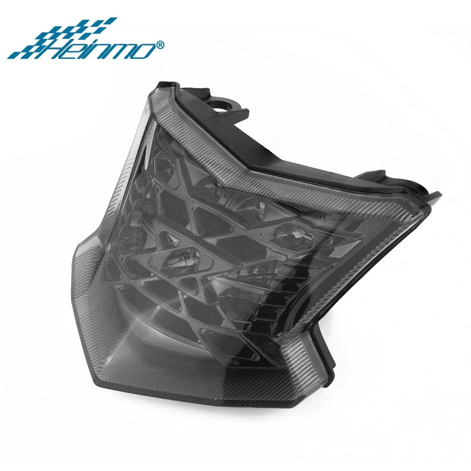 Luz trasera LED intermitente luz trasera señal de giro para Kawasaki Z900 Z650 2017-2023 Foto 3 de 4