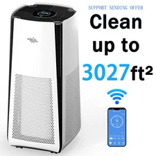 Smart Air Purifier for Large Room Air Cleaner for Allergies Smoker Dust 3027ft²