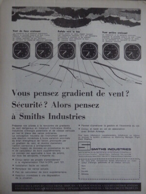 4/1980 PUB SMITHS WINDGRADIENT INDICATEUR VERTIKAL SPEED ORIGINAL FRANZÖSISCHE ANZEIGE