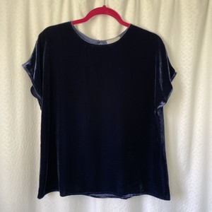 Pure Collection Velvet Blouse sz 8/10 