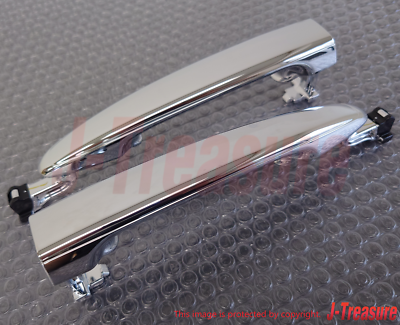 TOYOTA ALPHARD ANH10 02-15 Genuine Chrome Slide Door Outside