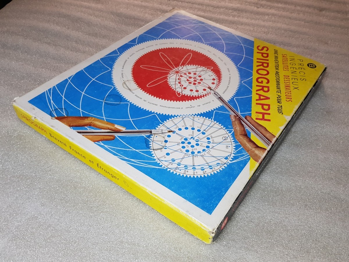 Jeu ancien Spirograph production de Denys Fisher