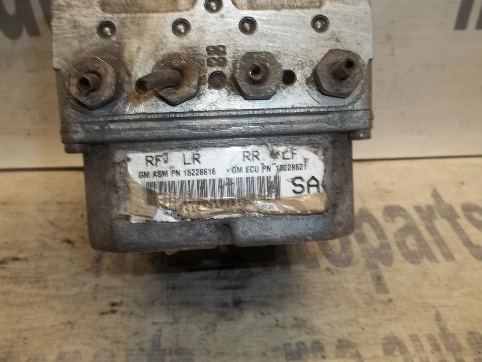 ALGUNOS CADILLAC STS 2005 SISTEMA DE FRENOS ANTIBLOQUEO ABS 15228616 15228621 SA Foto 3 de 4