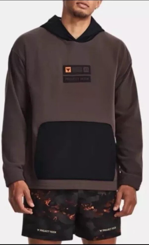 Under Armour UA Men's Project Rock Veterans Day Hoodie 1380978 200 Size 2XL NEW