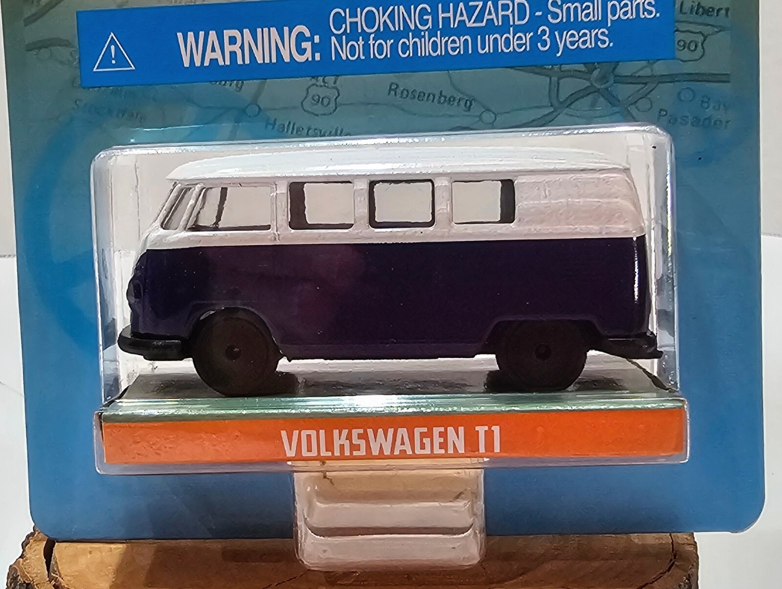 JADA 1:64 Volkswagen VW T1 Purple White Van Punch Buggy Slug Bug New