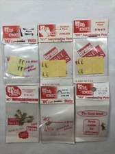 Cal-Scale HO Assorted Lot-of-6 Receiver Box~Wipers~Lights~Nose Lift Rings NOS