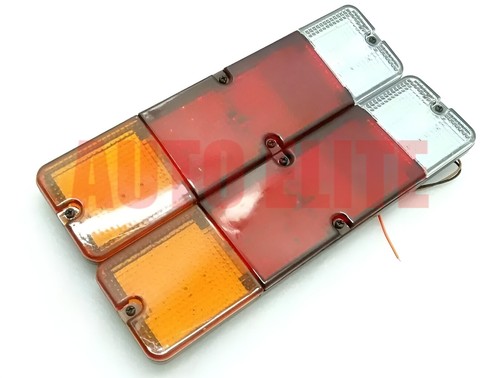 LED Rear Brake Tail Light Pair For Suzuki Samurai Sierra SJ413 SJ410 Gypsy - Picture 2 of 17