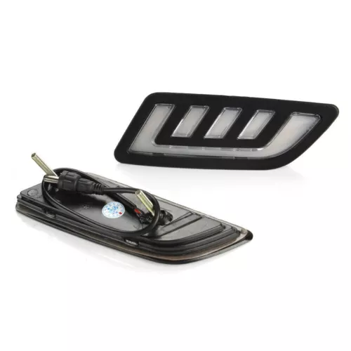 for Nissan Navara NP300 15-18 LED Daytime Running Light DRL Grille Turn Lamp - Picture 4 of 12