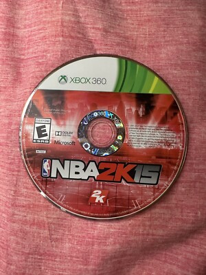 NBA 2K15 Xbox 360  - TESTED GAME ONLY  Sports 2015 Basketball Plays GREAT