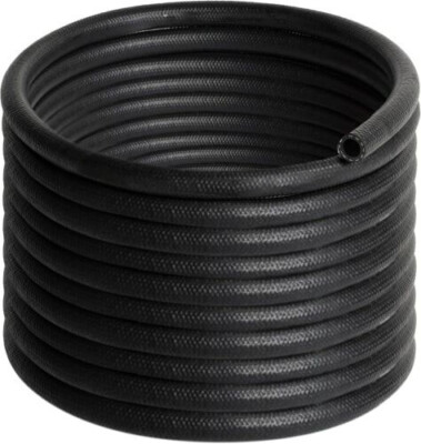 EVIL ENERGY 5/16 Fuel Hose Line Push Lock NBR Rubber SAE 30R7 25FT 300PSI Black