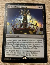 FOIL In Reichtum baden  / Revel in Riches  IXALAN -  deutsch Booster to Sleeve