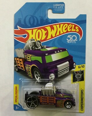2018 Hot Wheels Treasure Hunt EXPERIMOTORS Crate Racer  6/10