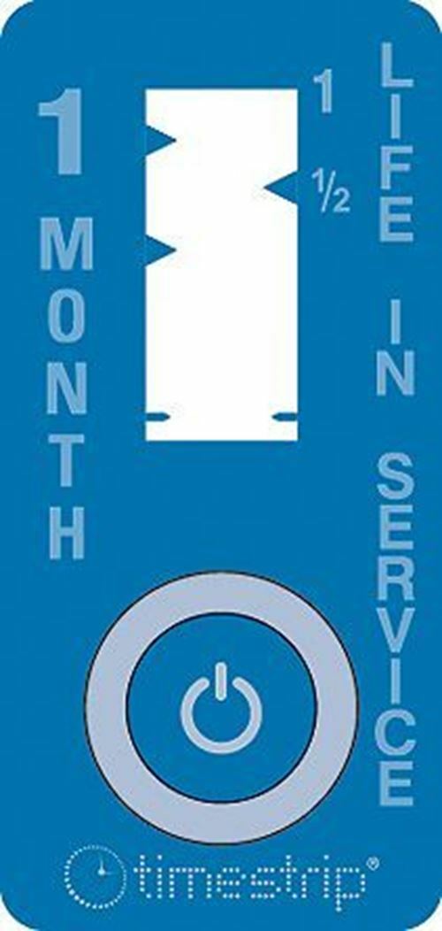 Timer 1 Label Timestrip Non-Reversible Time Indicator Label, 19 x 40 mm, 1 Month ...