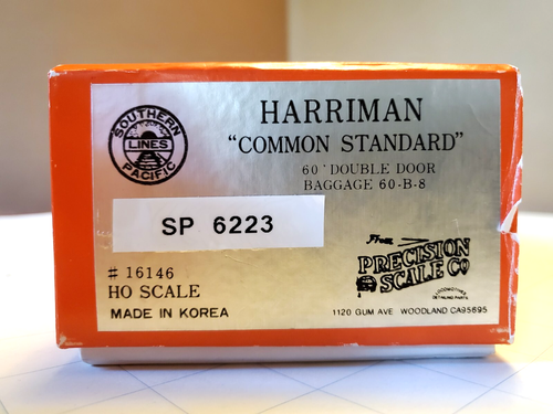 Precision Scale SP Harriman 60' DD Baggage 60-B-8 Pro Painted - PSC #16146