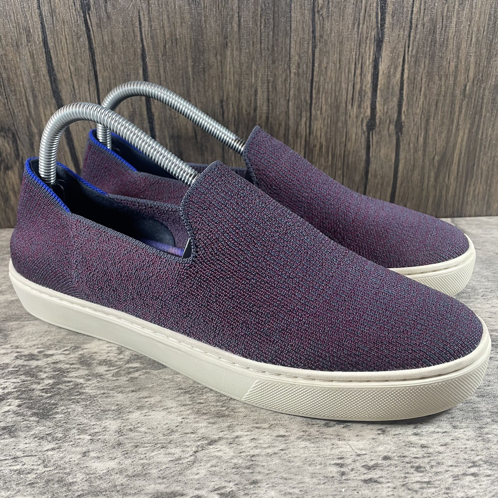 Rothy's The Original Sneaker Fig Python Purple Sl… - image 2