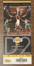 KOBE BRYANT 2009 NBA FINALS MAGIC vs LAKERS FULL UNUSED BASKETBALL TICKET GAME 2