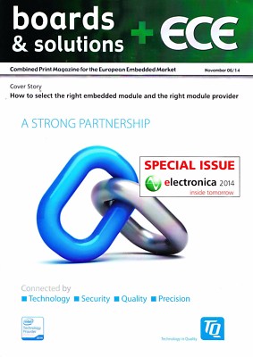 boards & solutions Nov. 2014: new software quality assurance methods...