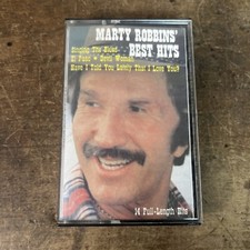 Marty Robbins "Best Hits" Cassette Tape, 1981 , Greatest Hits