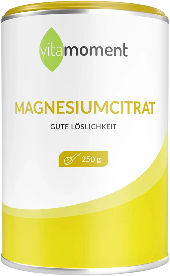 VITAMOMENT Magnesiumcitrat-Pulver 250g