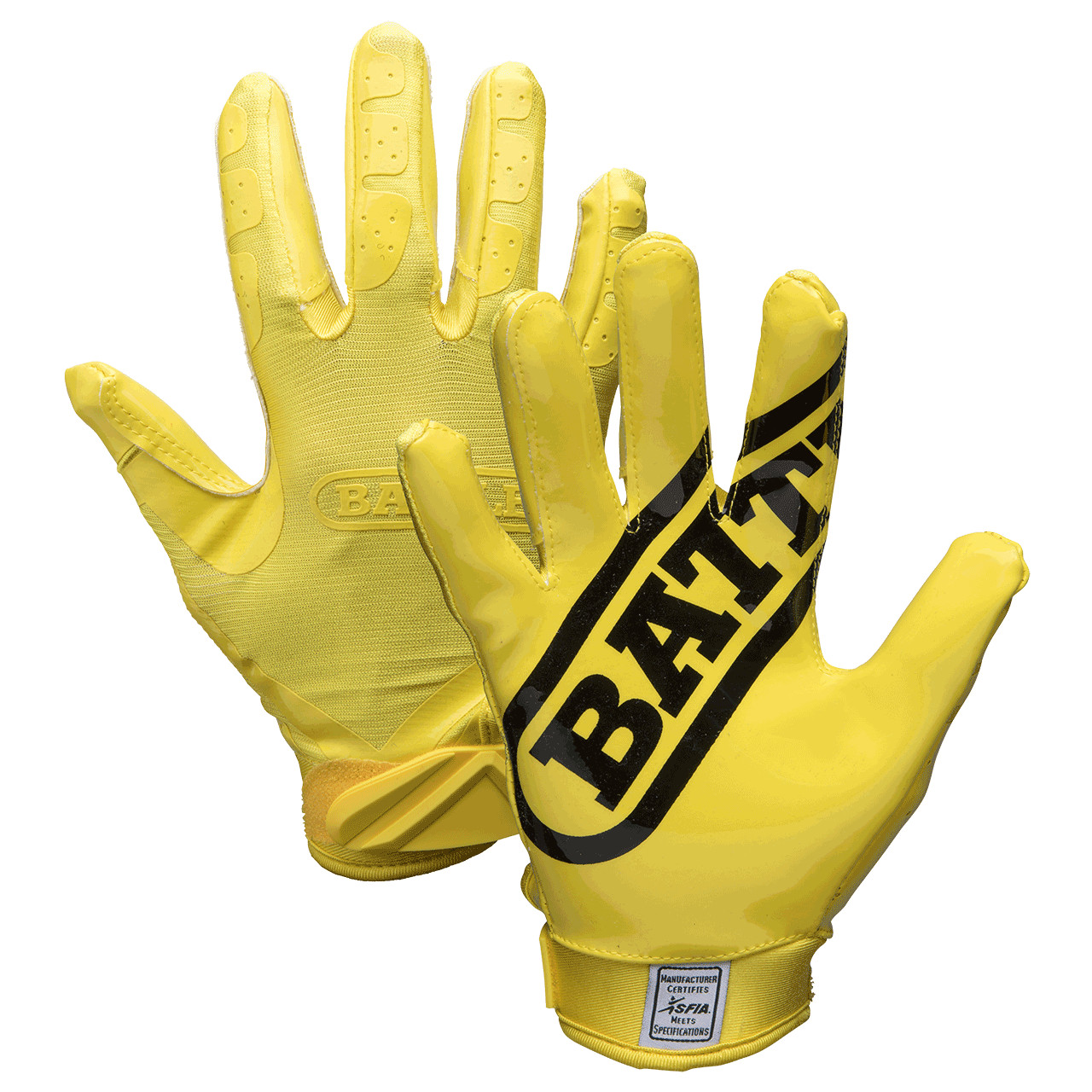 Battle Sports Science Double Threat Ultra Stick Football Gloves (Pair)