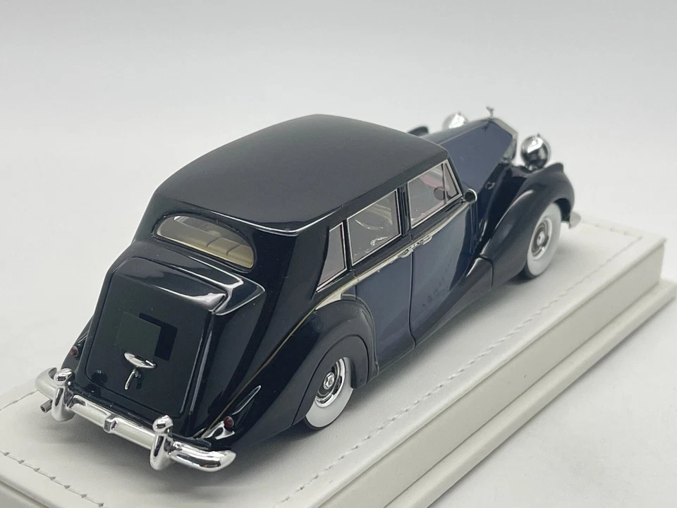 TRUESCALE TSM104322 ROLLS-ROYCE Silver Wraiht Park Ward 1952 Blue - Black 1.43 - Photo 2/4