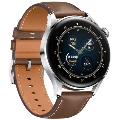 Huawei Watch 3 Classic Brown 16GB + 2GB Bluetooth Smartwatch NEW  