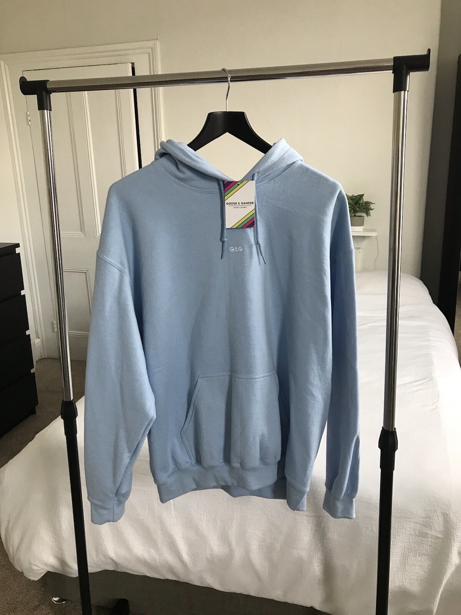 Clothing Shadow Hill Hoodie Blue Goose Gander Baby Blue Hoodie