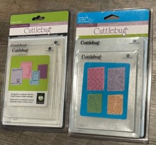 Cricut Cuttlebug Embossing Folders Summer Set Create A Critter Lot Bundle