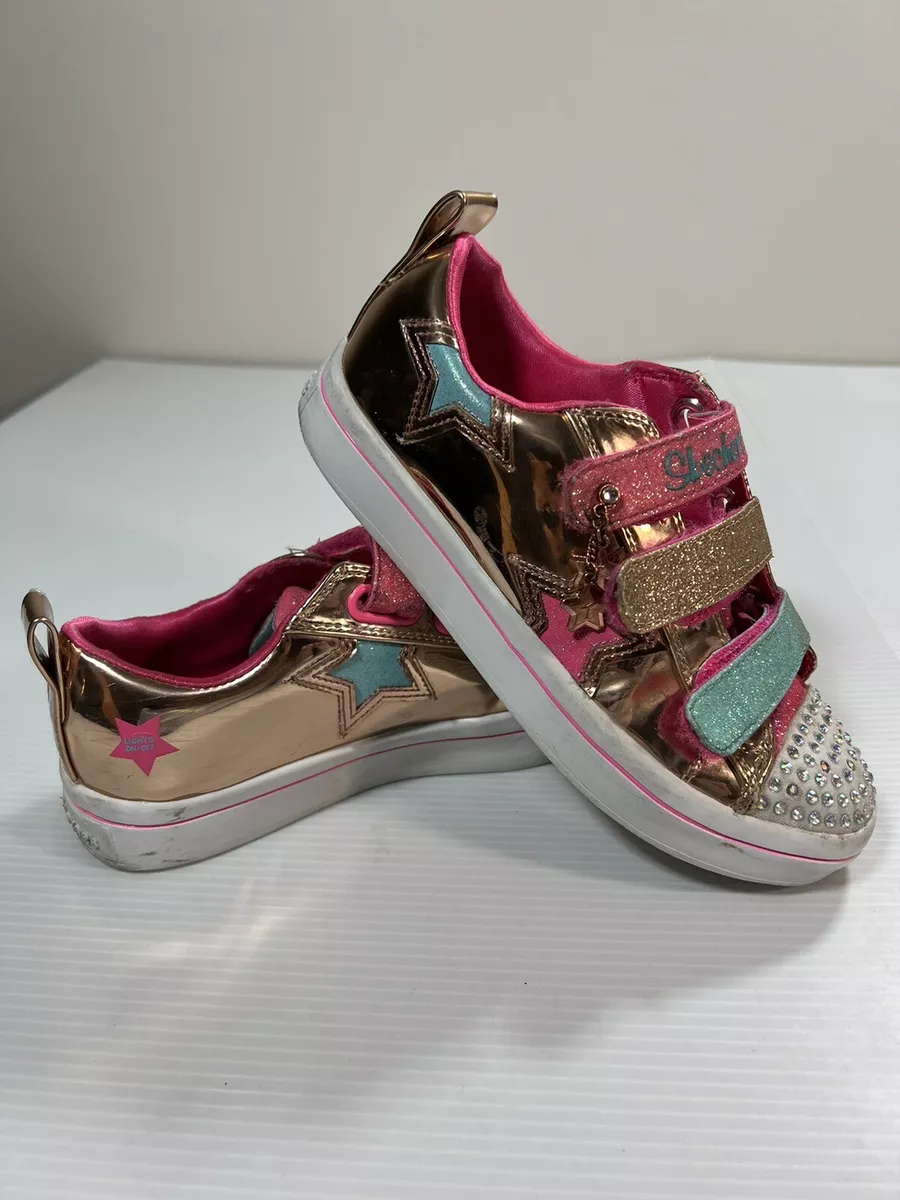 Zapatos skechers de clearance niñas con luces vintage