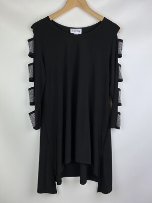 joseph ribkoff ladies dresses Joseph Ribkoff Silky Knit and Chiffon Sheath Dress