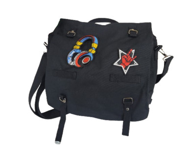 Sac Allemande Fourre-Tout Noir Cadeau Anniversaire Passionné Musique