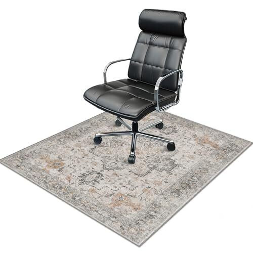 Office Chair Mat for Hardwood Tile Floor, Under Desk Carpet 48