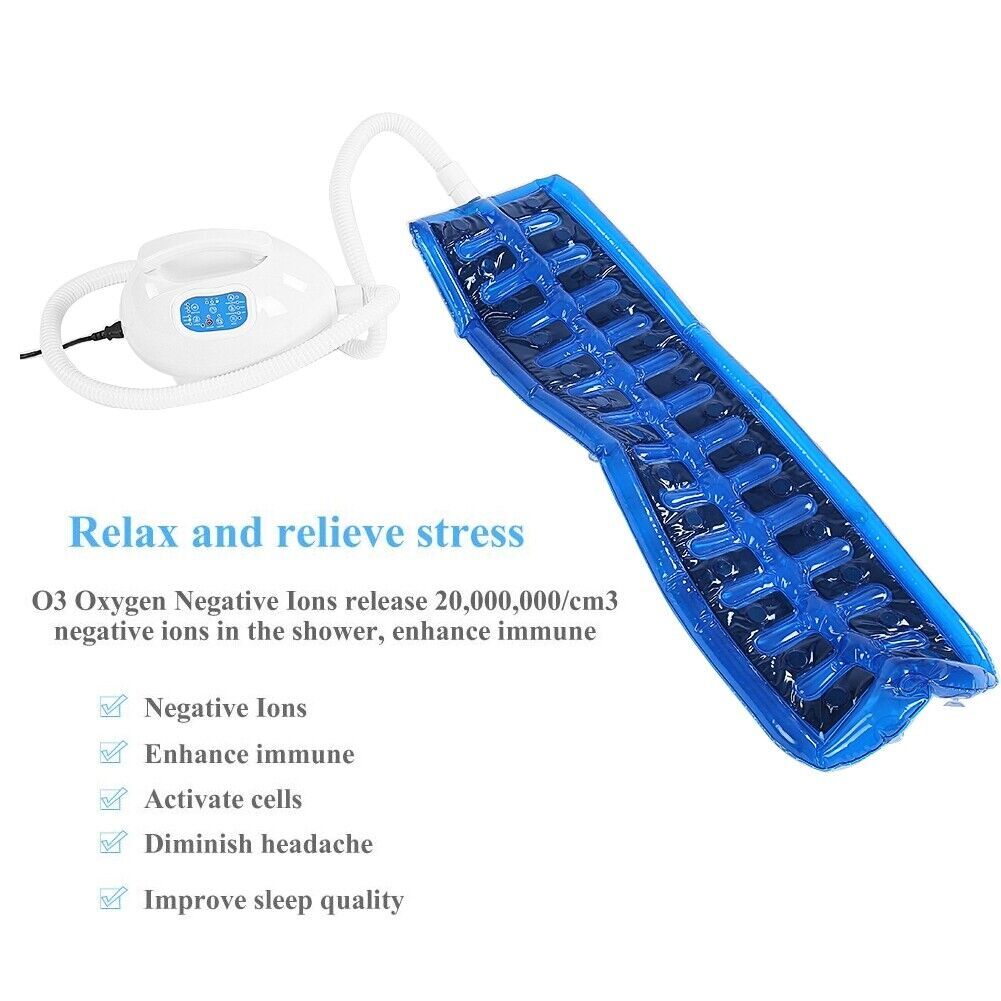 Ozone Sterilization Bubble Bath Tub Body Detox Relaxation Spa Massage