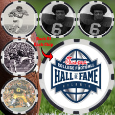 Dave Brown Michigan College Football Hall of Fame Chips (5) - SIGNED